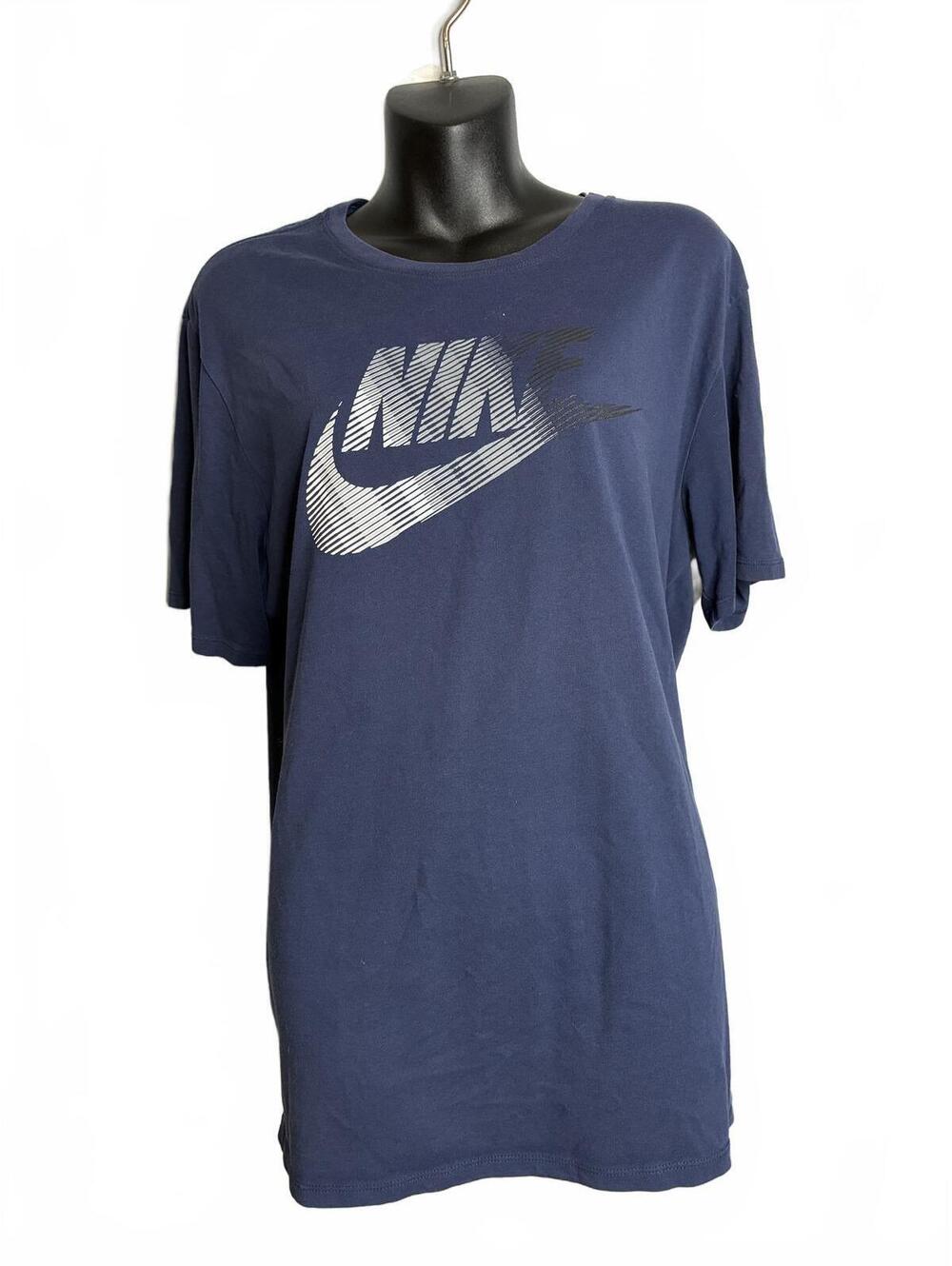 Nike The Nike Tee Athletic Cut T-Shirt Men's XL Navy Blue